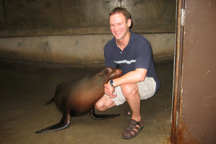 Sea lions love me